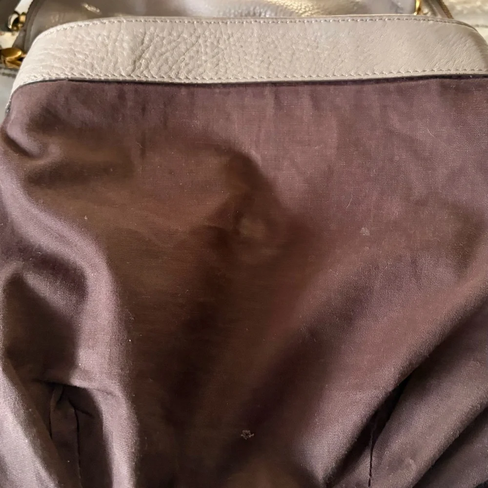 Marc by Marc Jacobs New Q Natasha Crossbody Shoulder Bag-Cement - Picture 10 of 14